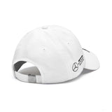 Mercedes baseball cap, George Russell, kids, white, 2023