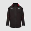 Porsche rain jacket, team, black, 2023 - FansBRANDS®