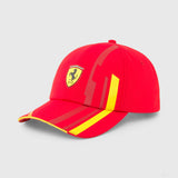 Ferrari cap, Sainz SE, red, 2023
