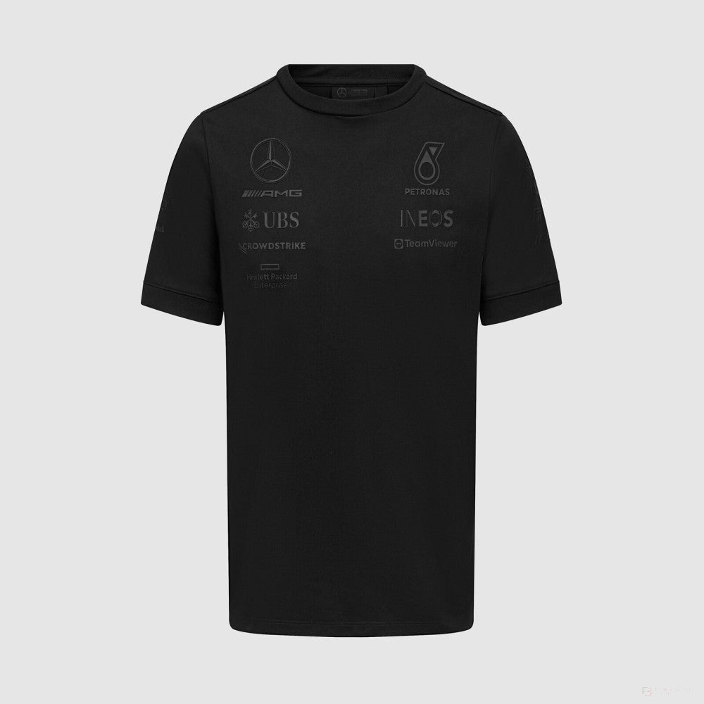 Mercedes t-shirt, stealth, black - FansBRANDS®