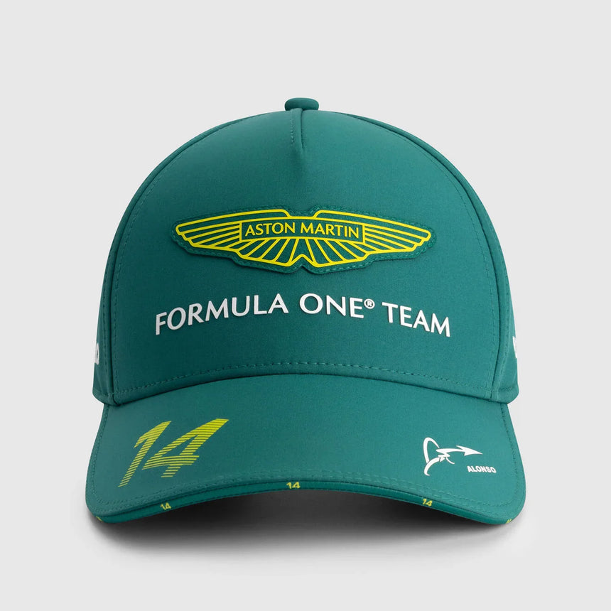 Aston Martin AMF1, Team, Cappellino, Fernando Alonso, Verde 🔥