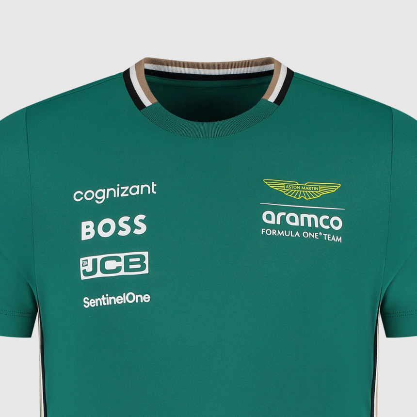 Aston Martin AMF1 Team-T-Shirt, Grün 🔥