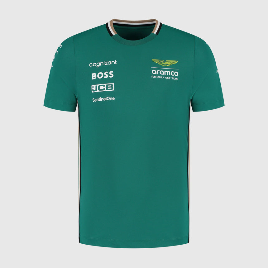 Aston Martin AMF1 Team-T-Shirt, Grün 🔥