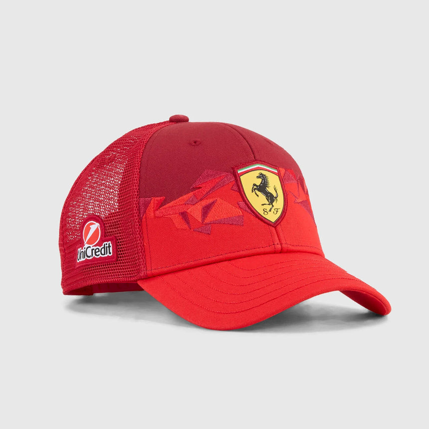 Cappellino da baseball Ferrari, edizione speciale Vegas, rosso 🔥