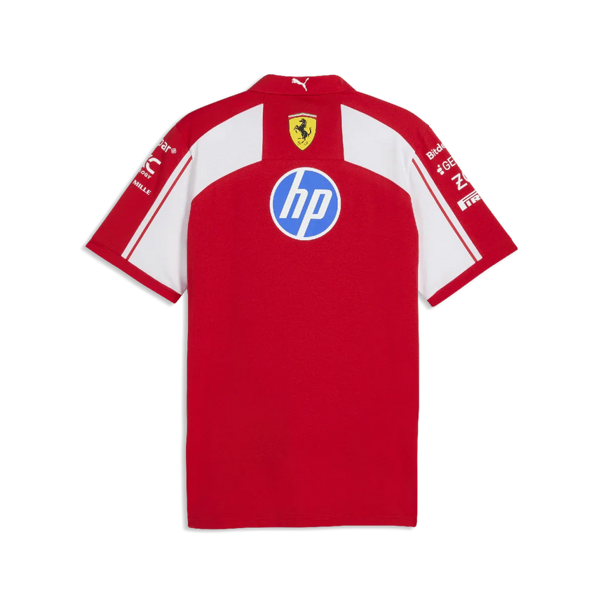 polo Ferrari, team, Puma, rosso