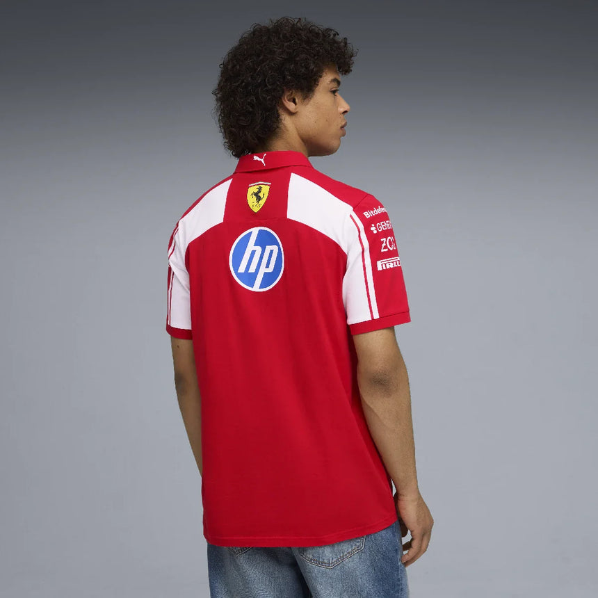 polo Ferrari, team, Puma, rosso