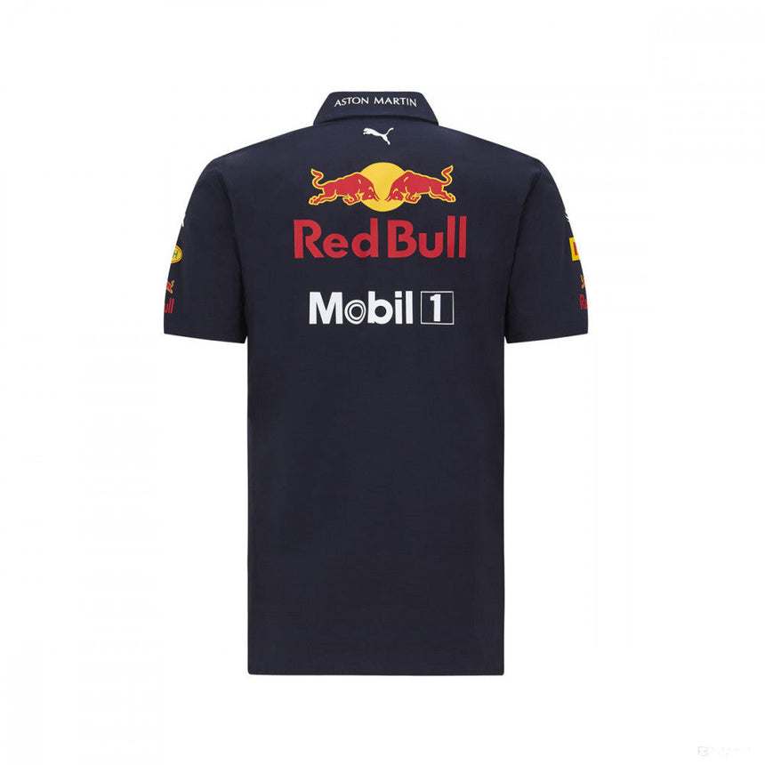 Camicia Red Bull, squadra Puma, blu, 2020