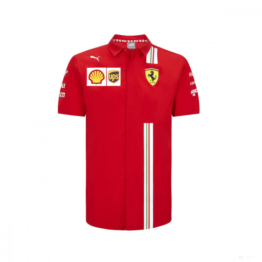 Camicia Ferrari, squadra Puma, 2020