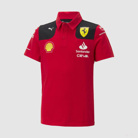 Ferrari polo, Puma, team, kids, red, 2023 - FansBRANDS®