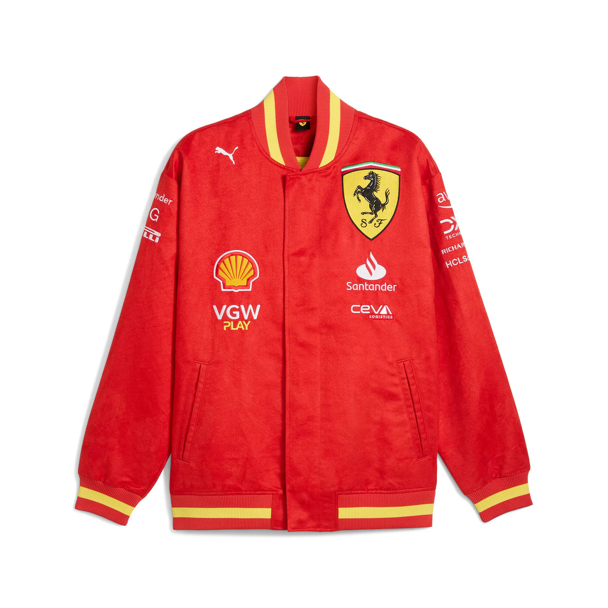 Ferrari giacca, Puma, squadra, Varsity, rosso, 2024