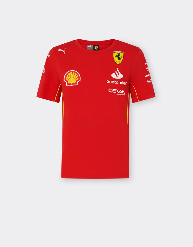 Ferrari maglietta, Puma, squadra, donne, rosso, 2024 - FansBRANDS®