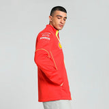 Ferrari giacca, Puma, squadra, softshell, rosso, 2024