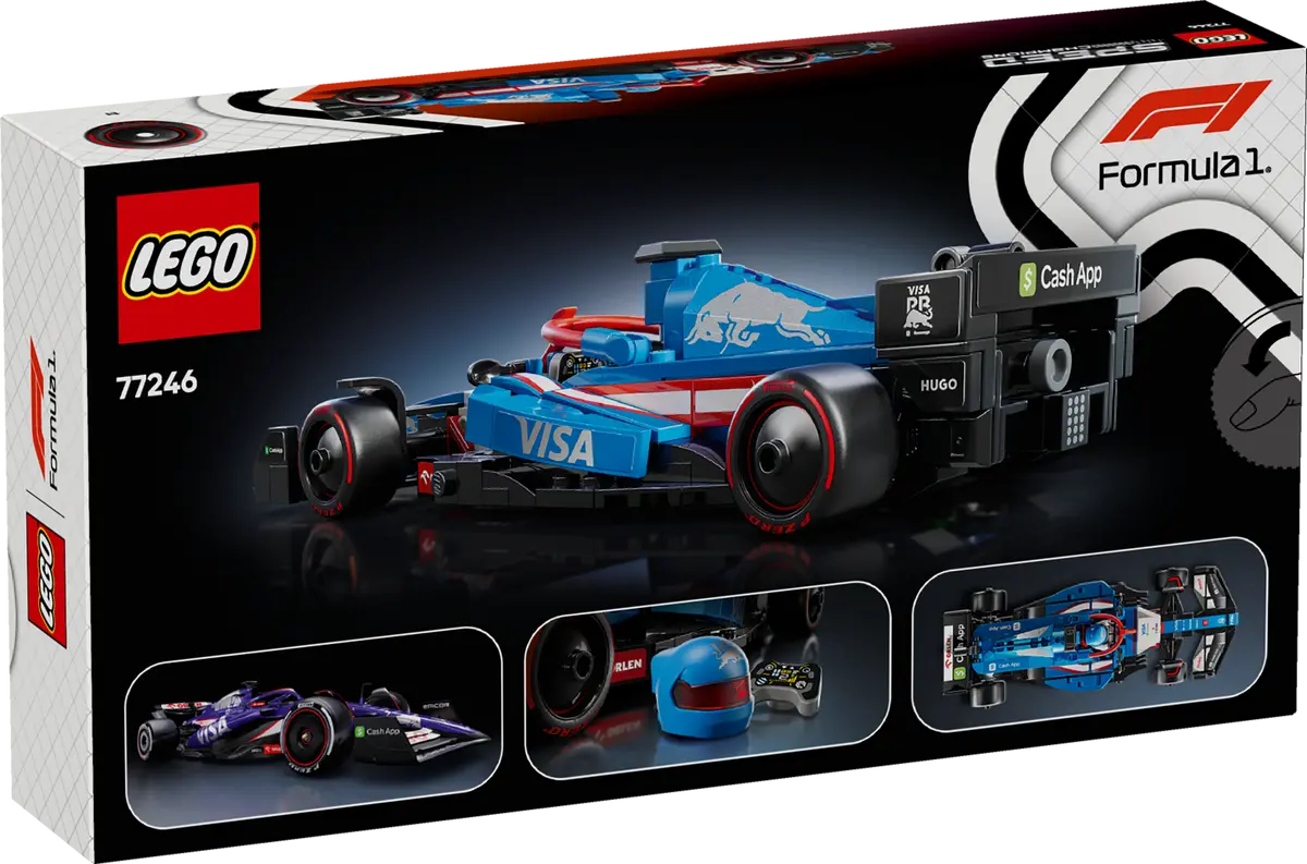 VISA RB F1 VCARB 01 team LEGO® Speed Champions 🔥