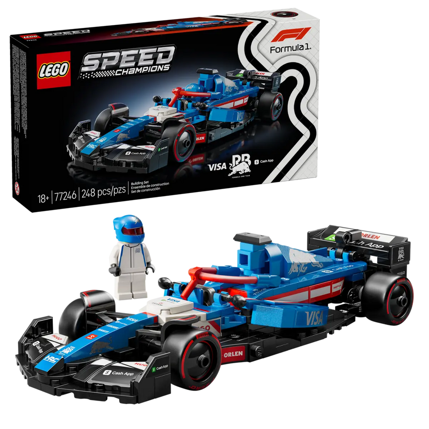 VISA RB F1 VCARB 01 team LEGO® Speed Champions 🔥