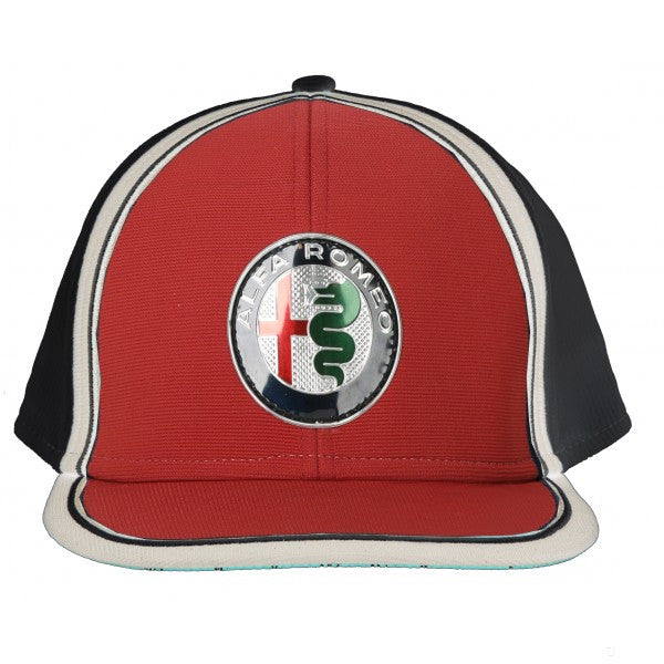 Cappellino a visiera piatta Alfa Romeo Squadra Logo