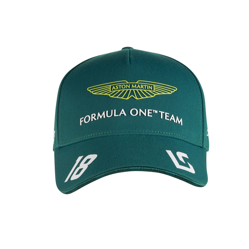 Lance Stroll Cap, Aston Martin, Team, grün, Kinder, 2023