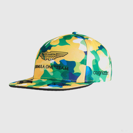 Aston Martin cap, Fernando Alonso, Brazil SE, multicolour, 2023 - FansBRANDS®