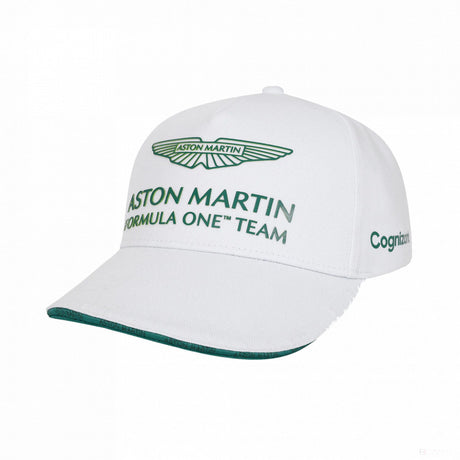 Aston Martin Cappello di Baseball, Team, Bianca, 2022 - FansBRANDS®
