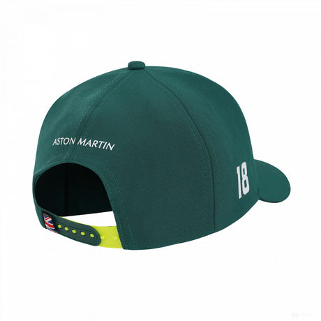 Aston Martin Lance Stroll Cappello di Baseball, Adulto, Verde, 2022