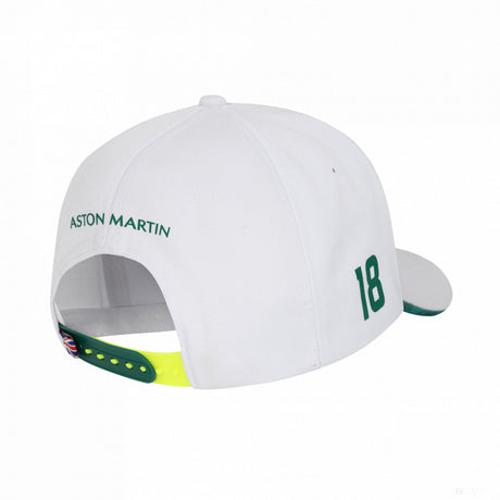Aston Martin Lance Stroll Cappello di Baseball, Adulto, Bianco, 2022 - FansBRANDS®