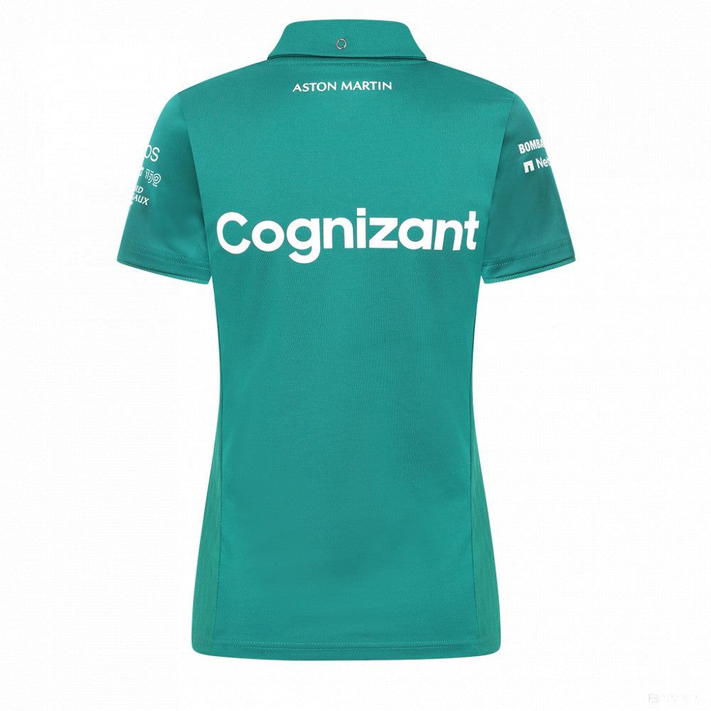 Aston Martin Squadra Maglietta Donna Verde 2022 FansBRANDS