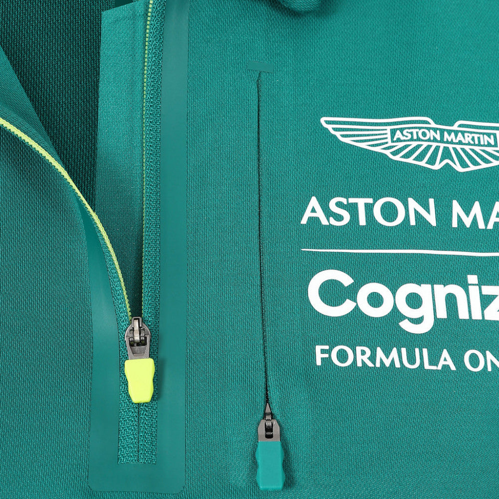 Aston Martin Team Maglietta Donna, Verde, 2022