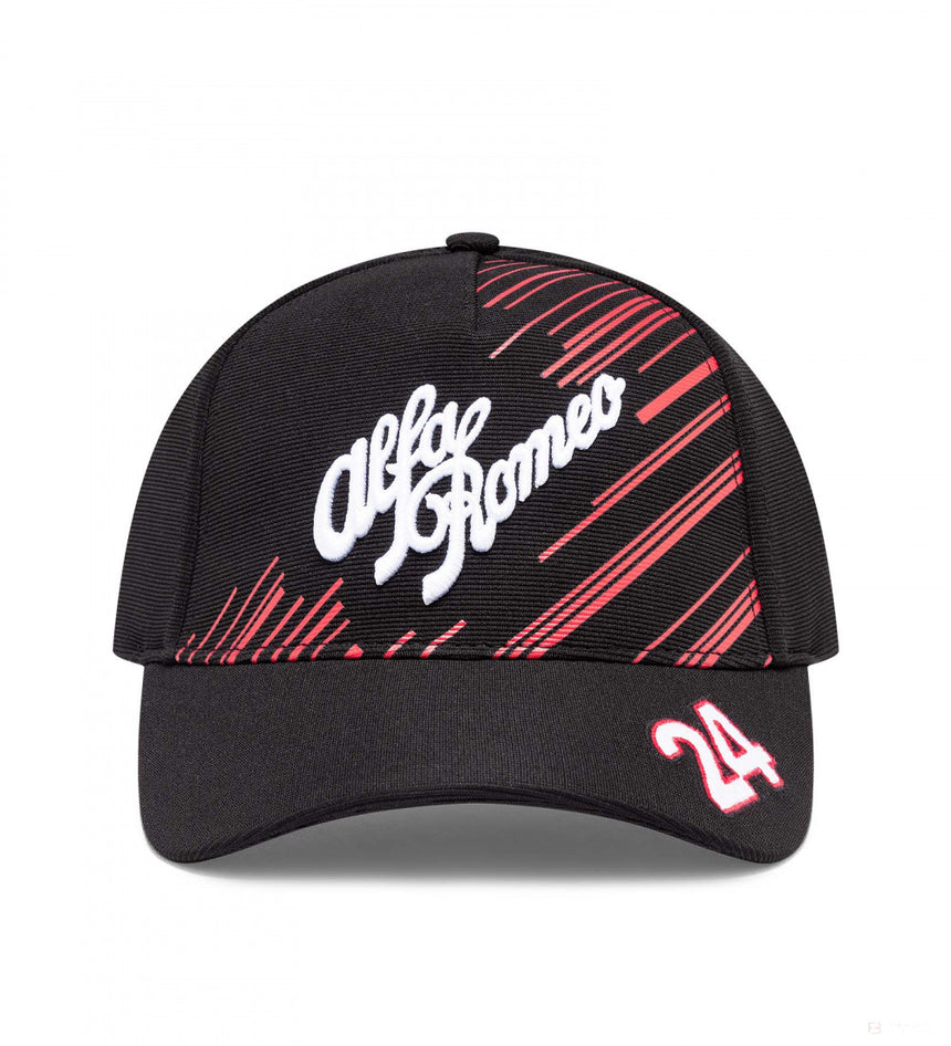 Alfa Romeo Cappello di Baseball, Zhou Guanyu Team, Adulto, Nero, 2022 - FansBRANDS®