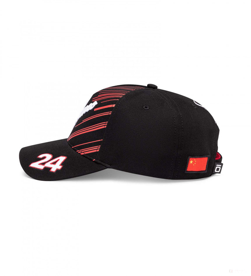 Alfa Romeo Cappello di Baseball, Zhou Guanyu Team, Adulto, Nero, 2022 - FansBRANDS®
