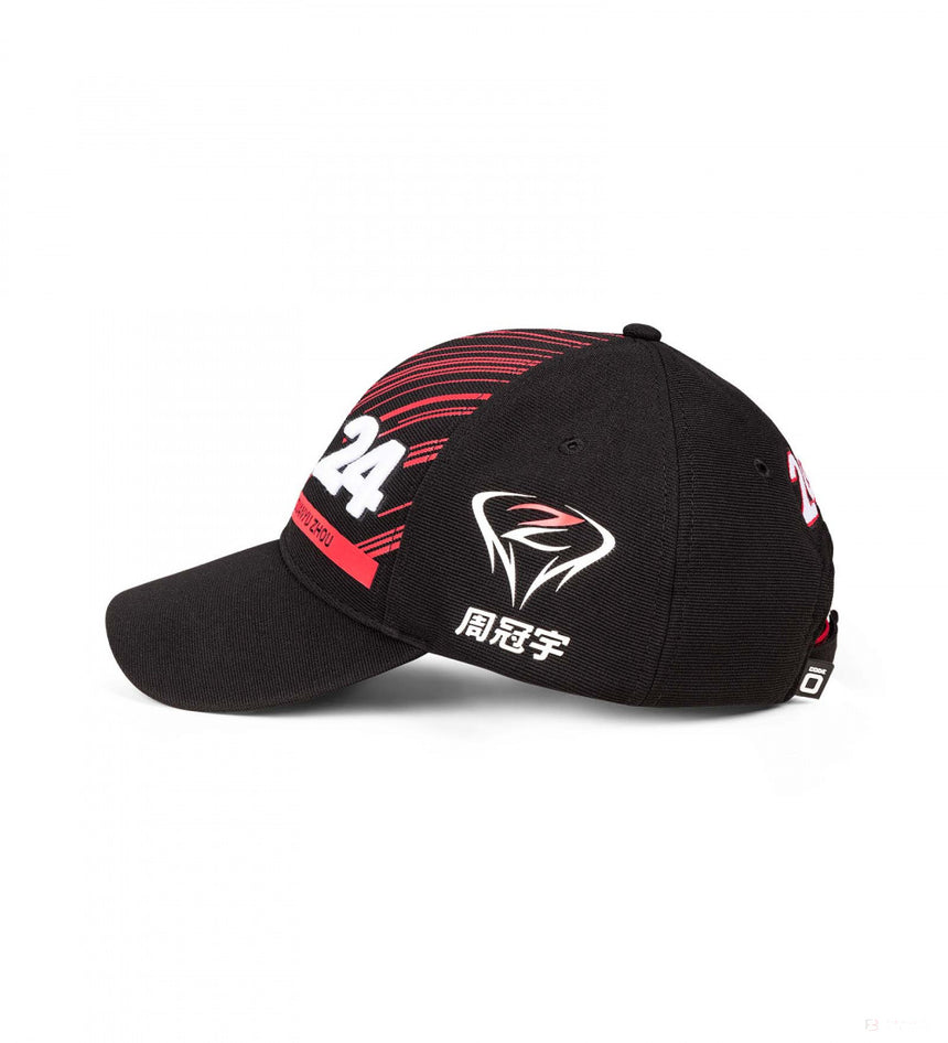 Alfa Romeo Cappello di Baseball, Zhou Guanyu Team, Adulto, Nero, 2022 - FansBRANDS®