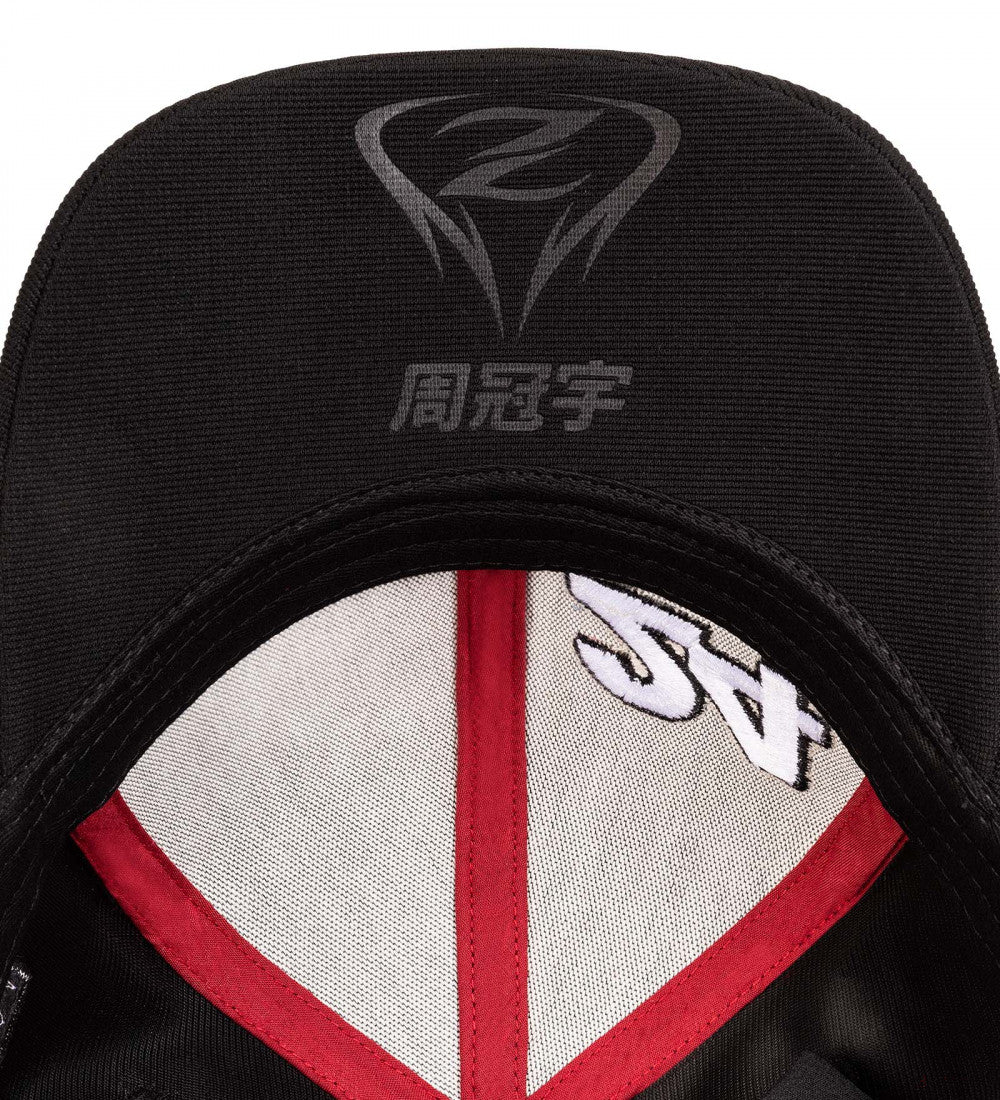 Alfa Romeo Cappello di Baseball, Zhou Guanyu Team, Adulto, Nero, 2022