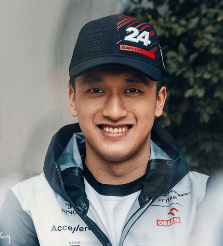 Alfa Romeo Cappello di Baseball, Zhou Guanyu Team, Adulto, Nero, 2022 - FansBRANDS®