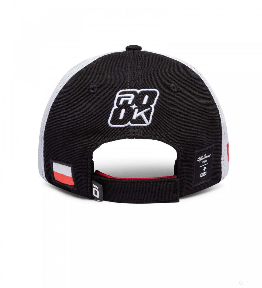 Alfa Romeo Cappello di Baseball, Robert Kubica Team, Adulto, Nero, 2022 - FansBRANDS®