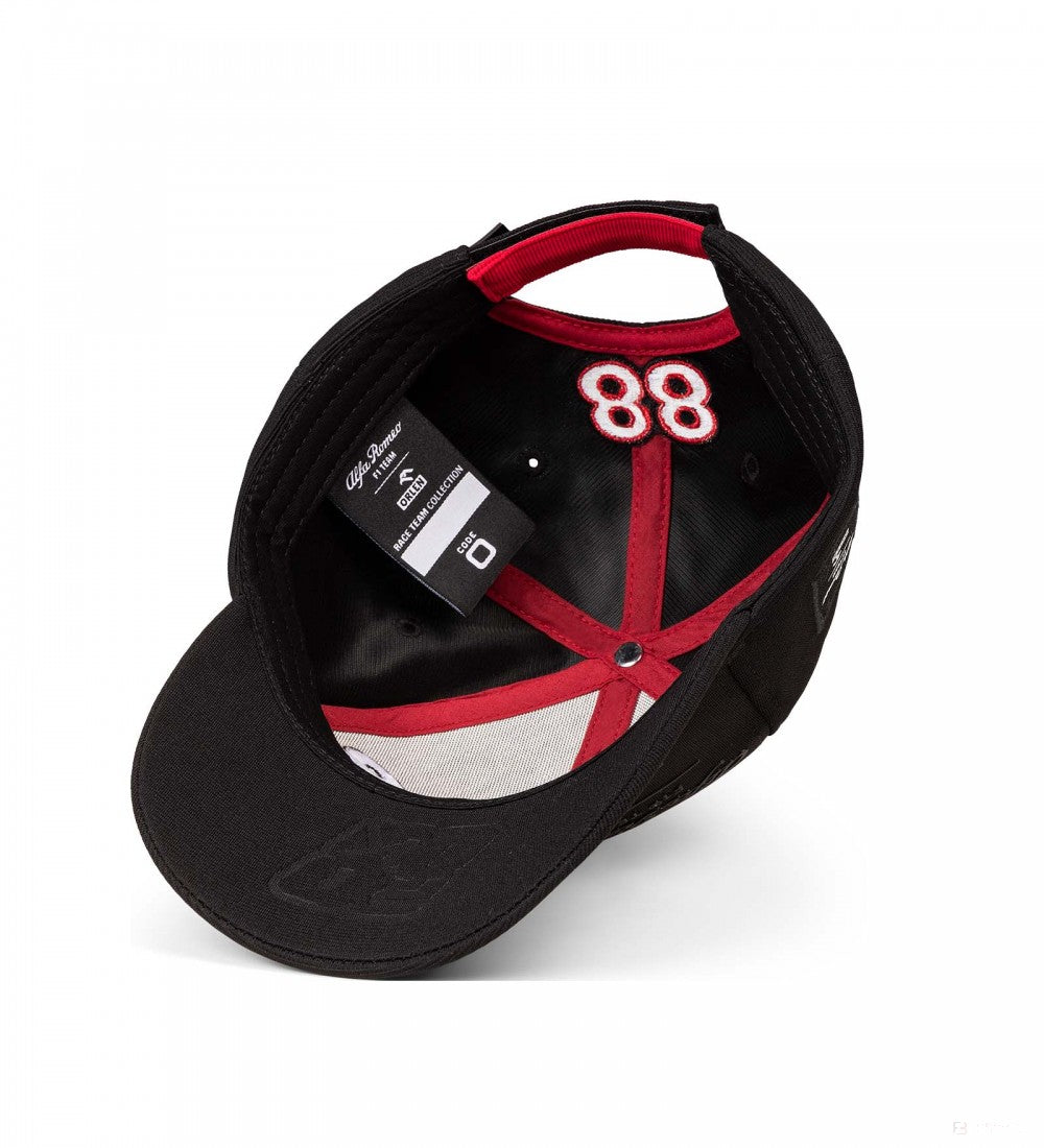 Alfa Romeo Cappello di Baseball, Robert Kubica, Adulto, Nero, 2022