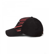 Alfa Romeo Cappello di Baseball, USA GP, Adulto, Nero, 2022 - FansBRANDS®