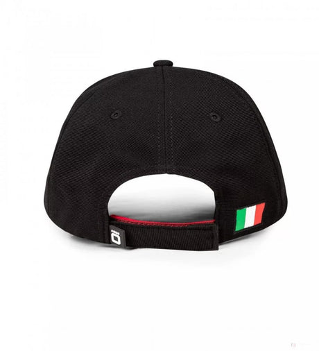 Alfa Romeo Cappello di Baseball, ITALIAN GP, Adulto, Nero, 2022