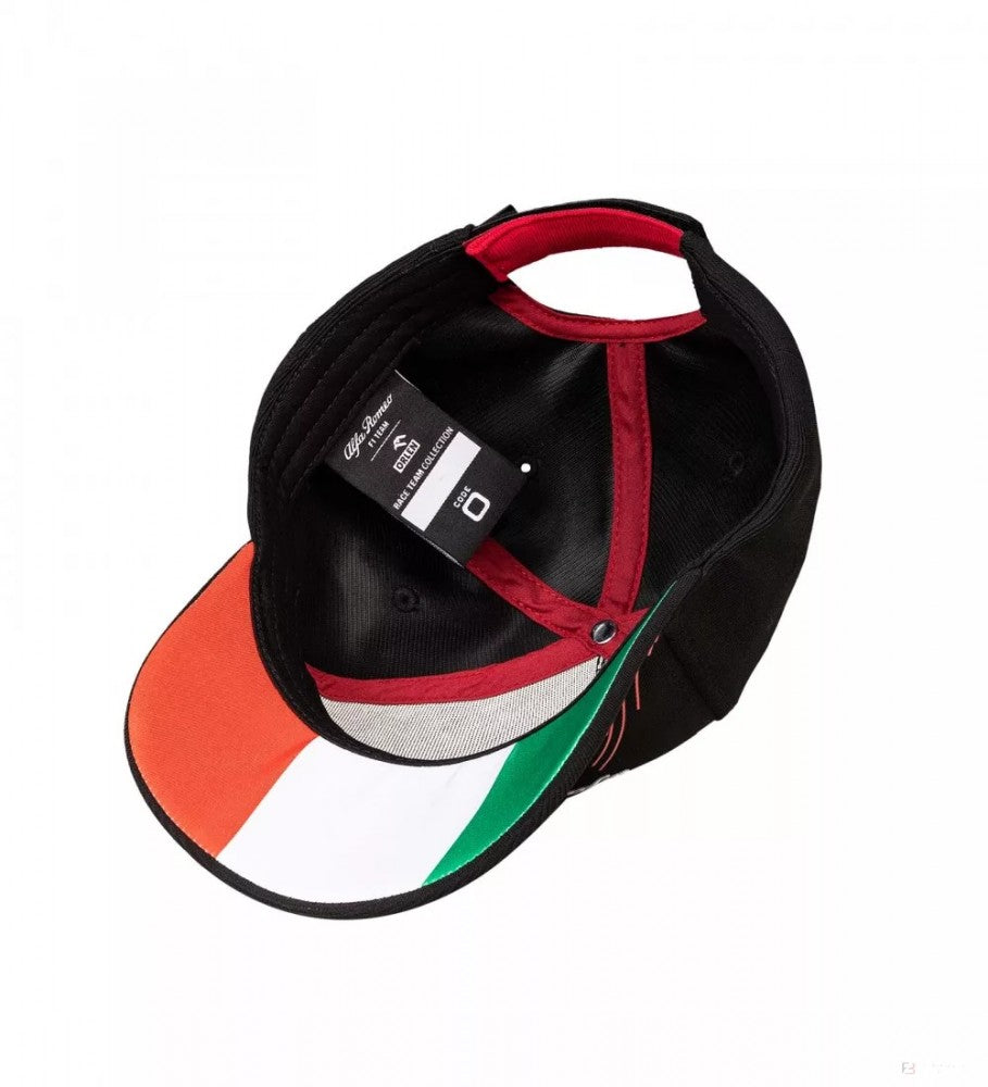 Alfa Romeo Cappello di Baseball, ITALIAN GP, Adulto, Nero, 2022 - FansBRANDS®