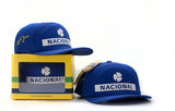 Cappellino a visiera piatta Ayrton Senna Replica - FansBRANDS®