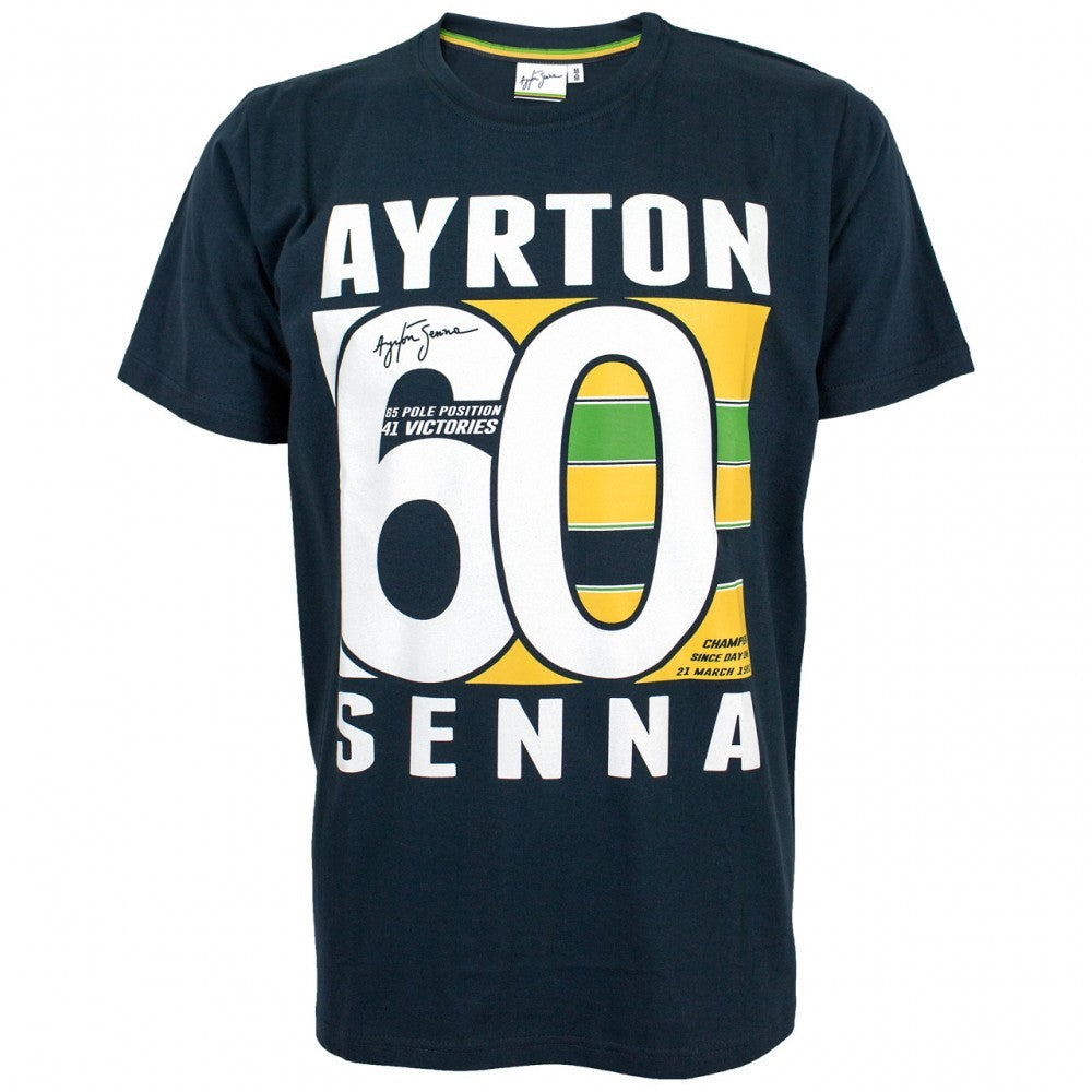 Senna Girocollo Brazil 60 Maglietta