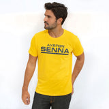 giallo, Senna Girocollo Signaure Maglietta