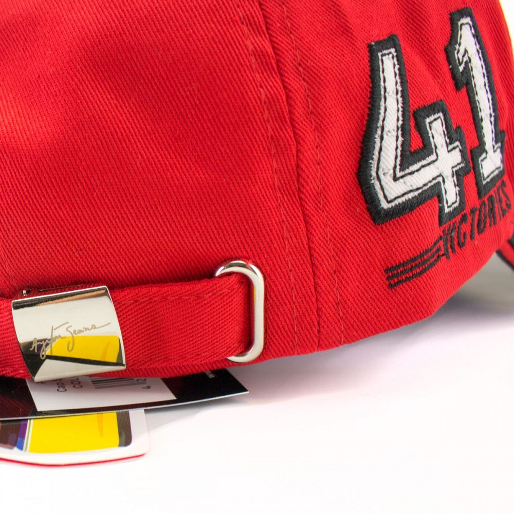 Cappellino da baseball Ayrton Senna 41 Victories - FansBRANDS®