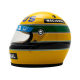 giallo, 1:2; Ayrton Senna 1987 Mini casco
