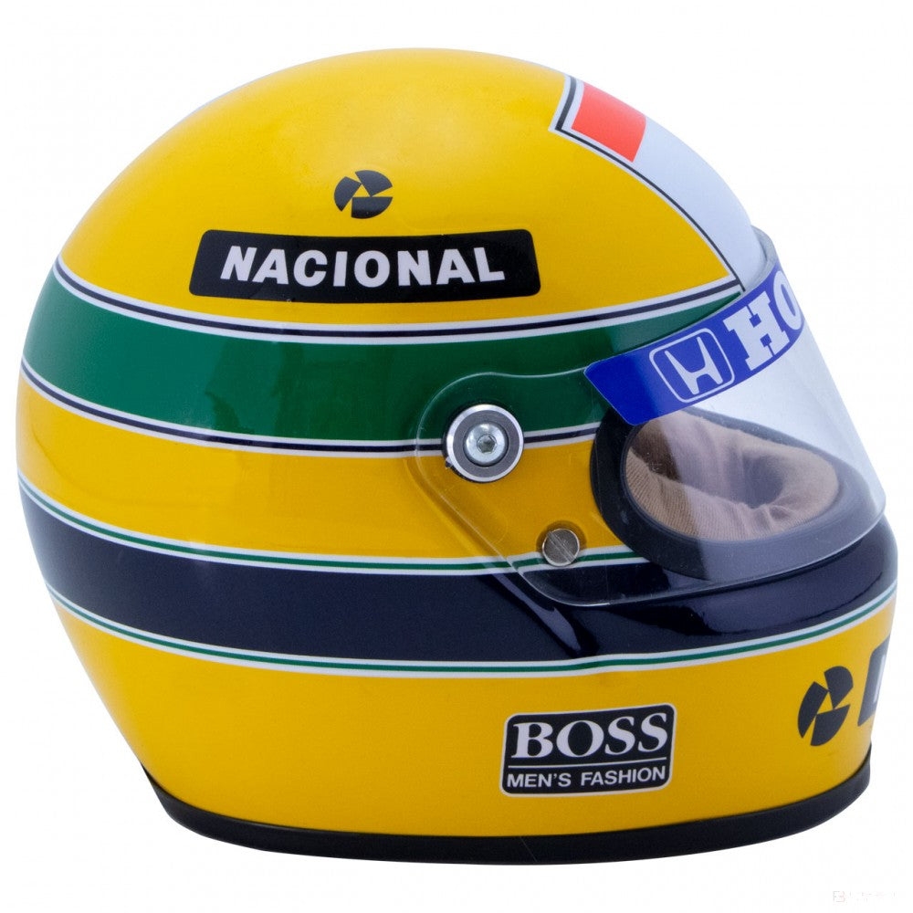 giallo, 1:2, Ayrton Senna 1988 Mini casco - FansBRANDS®