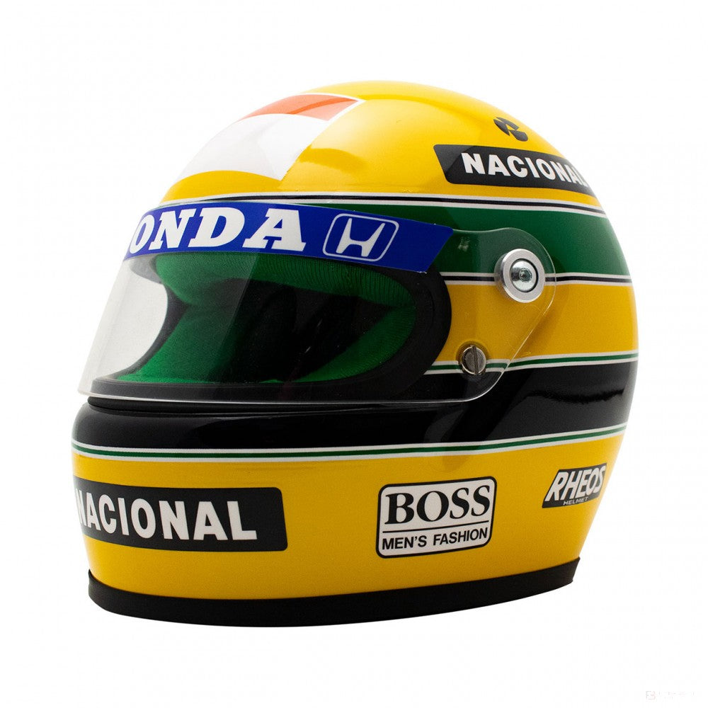 giallo, 1:2, Ayrton Senna 1990 Mini casco