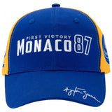 Cappellino da baseball Ayrton Senna Monaco 1st Victory
