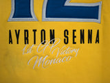 giallo, Ayrton Senna Monaco 1st Victory 1987 Felpa