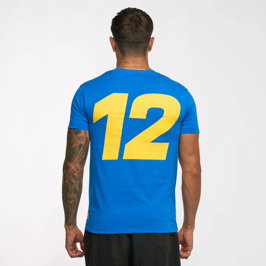 Maglietta Ayrton Senna, #SENNA, blu