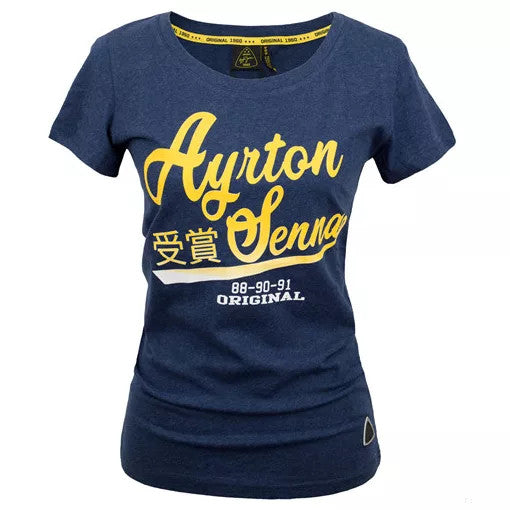 Ayrton Senna Da Donna Vintage Maglietta - FansBRANDS®