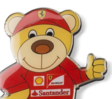 Ferrari Teddy Bear Fridge Magnet