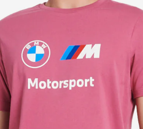 BMW MMS ESS LOGO T-Shirt Dusty Orchid 2022