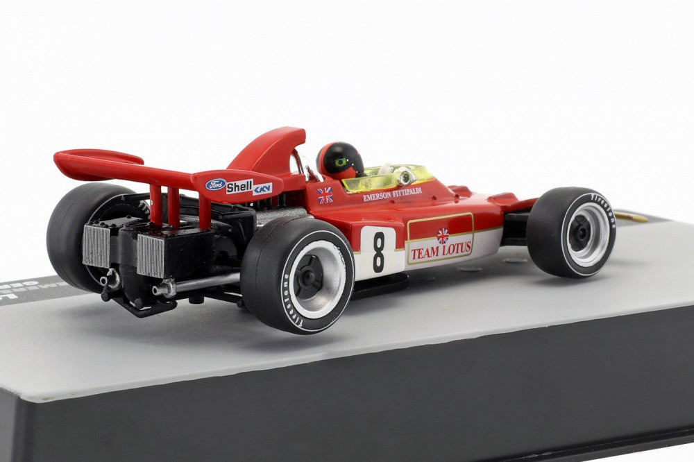 1:43, Emerson Fittipaldi Lotus 72D #8 German GP 1971 Modello di automobile
